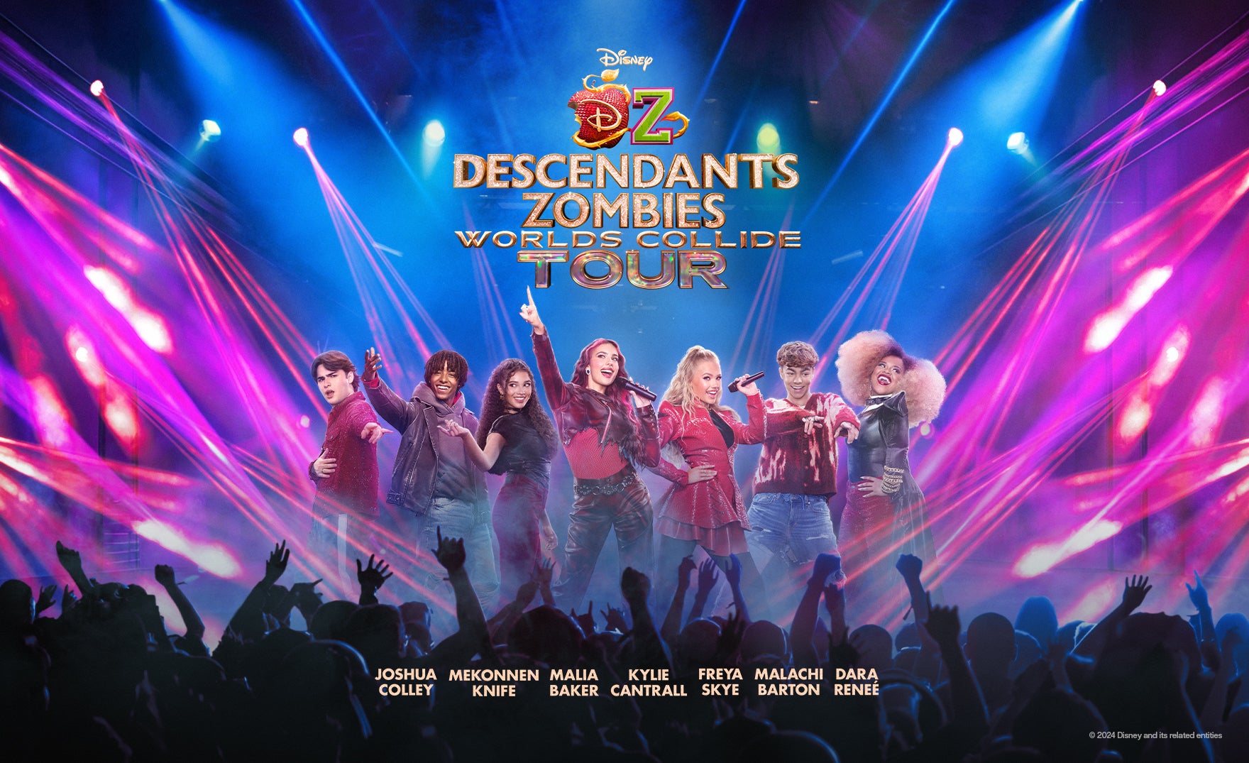  Disney Descendants/Zombies: Worlds Collide Tour